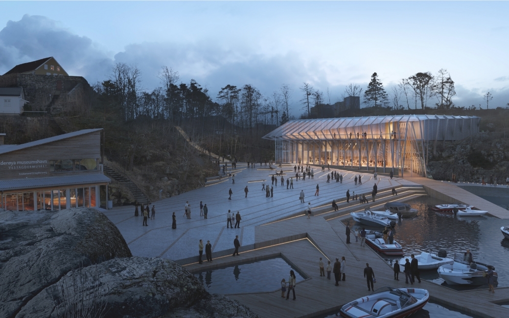 Helen & Hard 建筑事务所赢得挪威海滨文化博物馆的设计大奖